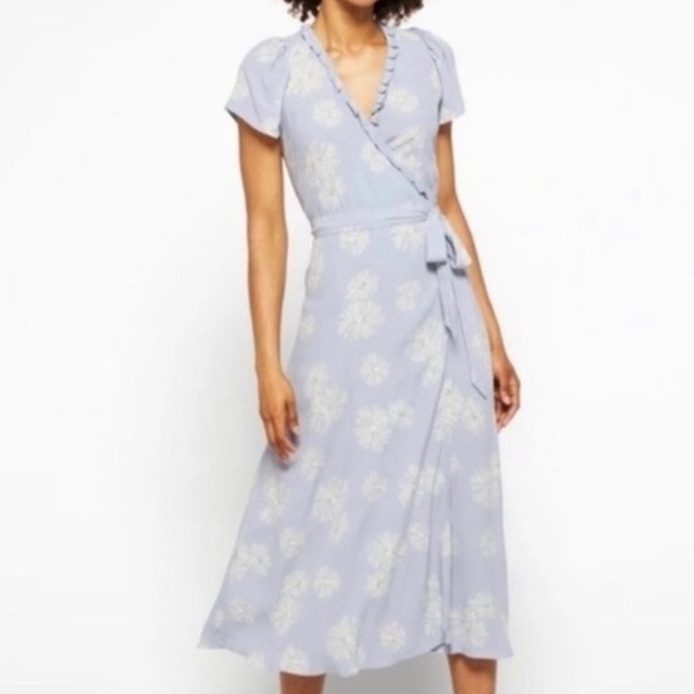 MADEWELL Floral Wrap Dress